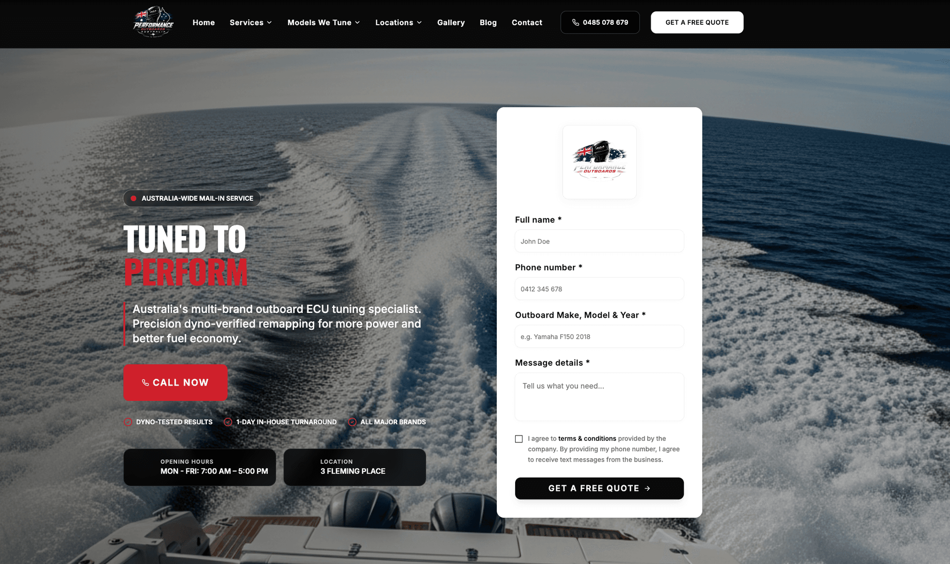 Marine & Performance Tuning Specialist